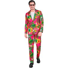 Costume de fête tropical fuchsia Widmann - Costumes