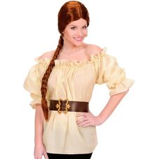 e-Carnavalskleding.nl Beige piratblus XL - Piratkostym