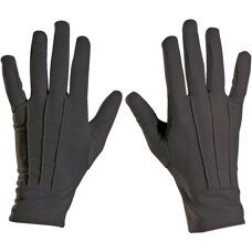 Gants Noirs Widmann - Accessoire de costume pour adultes
