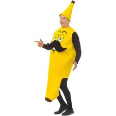 Unisex Mr. Mustache banankostym - Färdig för fest