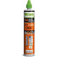 Ancorante chimico in poliestere G&B 300ml per carichi pesanti