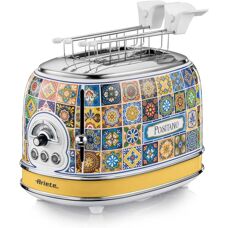 Ariete 105 Positano Edition - Multicolor, Galben - Prajitor de pâine