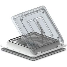 Fiamma Turbo Vent Cubierta de Techo - Resistente a Impactos y UV - 36x36-42x42 cm