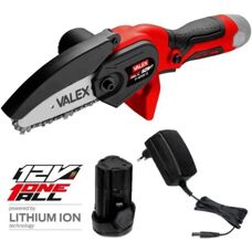 Valex Kit de Mini Sierra de Poda - Batería, Barra 12,8 cm