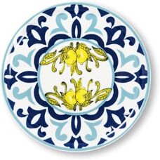 Ensemble d'Assiettes à Pizza Modèle 65157 - Multicolore - Publicité