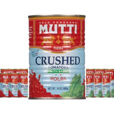 Mutti Finely Chopped Tomatoes - Canned Tomato - 14 oz / 400g - Pack of 12