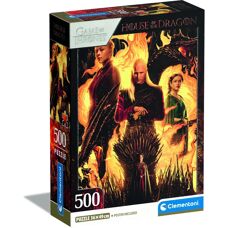 Clementoni Puzzle House of Dragon - 500 Pièces