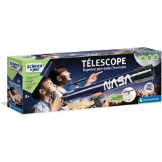 Télescope pour enfants Clementoni NASA - 50mm, Bleu - Publicité
