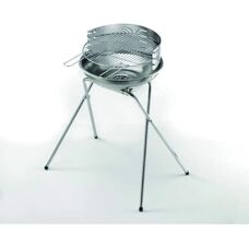 Ompagrill 480 Pro Inox - Tragbarer Edelstahl-Kohlegrill