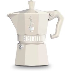 Bialetti Moka Express Exclusive 3 Tassen - CREME