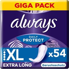 Always Daily Protect Extra Long Damen Slipeinlagen - Binden