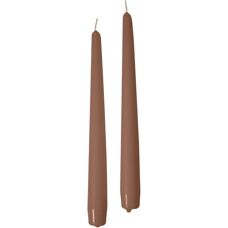 Cereria di Giorgio Risthò Świece - 10 koniczne, 25cm, Taupe
