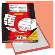 Markin 210C520 Selbstklebende Etiketten - Weiß - 300 Stück
