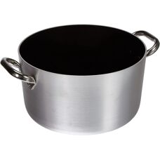 Agnelli Hög Aluminium Saucepan - 3mm Non-Stick, 28cm