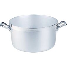 Agnelli Familjens Silver Aluminium Gryta - Köksredskap