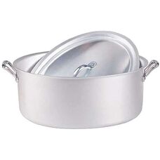 Agnelli ovale mat aluminium stoofpot - 34cm - Kookgerei