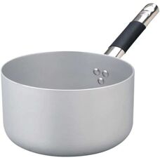 Agnelli Aluminium Induktionspfanne - 20cm - Silber/Schwarz