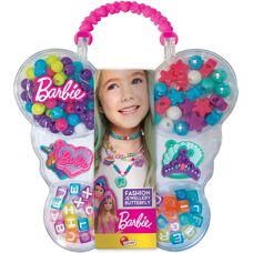 Lisciani Barbie Bijoux Mode Papillon - Kit de Bijoux