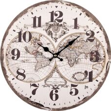 Lowell 21564 Nástěnní/Stolní Hodiny Dřevo - Quartz Hodiny