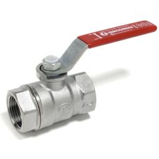 Giacomini Messing Kugelhahn 3/4" Griff - Heiz-/Kühlsystem