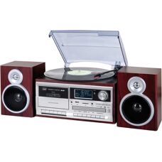 Trevi TT 1072 DAB - Giradischi in Vinile con Bluetooth e Radio