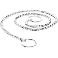 Collier chaîne lourd en acier chromé 55-75cm Record