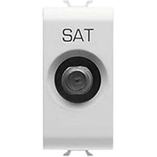GEWISS GW10371 Salida directa TV/SAT blanca - Serie Chorus