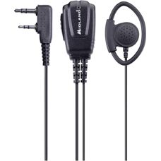 MIDLAND MA24-LK Headset - Microfoon, Volume, PTT, VOX