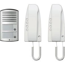 Bticino 363221 Zestaw domofonu audio - Dwu-rodzinny, Biały