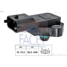 FACET 10.3135 Alfa Romeo Lufttryksensor - Højdejustering