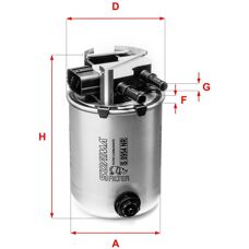 SOFIMA S 0954 NR Kraftstofffilter - Kraftstofffilter