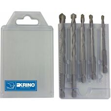 KRINO 03057700 - Diamantbohrerset - Wand & Beton - 5 delar