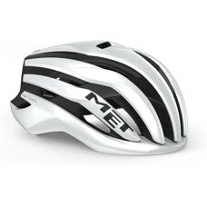 MET Trenta MIPS Straßenhelm - Weiß/Schwarz - Helme