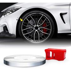 4R Quattroerre.it Dekorstreifen Chrom - Wheel Trim Stripes