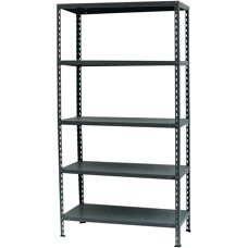 Scaffale in Acciaio Tecnomat Anemos 5 Ripiani - Interno