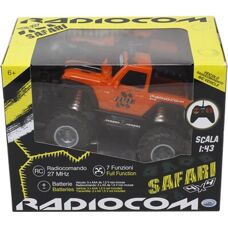Jeep Safari 1:43 RC Auto - 4x4, 7 Funktionen, Bunte Farben