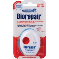 Biorepair Zahnseide Ungewachst Ultra-Flat Rot - Zahnseide