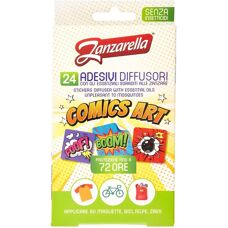 Adesivi Zanzarella di Coswell Spa - 24 Repellenti per Zanzare
