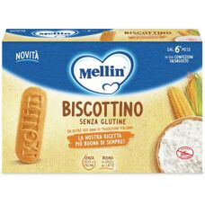 Mellin Baby Snack - Senza Glutine, Ricco di Vitamine - 500g
