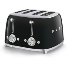 Smeg TSF03BLEU - Preto - Torradeira de 4 fatias