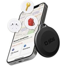 SBS Tefindbtapk Rastreador GPS - Preto - À prova d'água IP65 - Rastreador/localizador