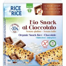 Probios Arroz y Arroz - Snack de Chocolate - Sin Gluten