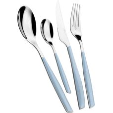Set de Cubiertos Sky Blue 24 Piezas - Diseño Moderno