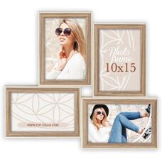 ZEP Kriss 4Q Holz Bilderrahmen-Set - 4x10x15cm - Galerie