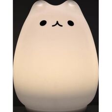 Altri Brand Luce notturna bambini gatto LED in silicone