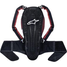 Alpinestars Nucleon KR-2 Rückenprotektor - Leicht, CE Level 2, Schwarz/Rot