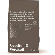 Kerakoll Geolite 40 - Malta di riparazione per strutture in calcestruzzo