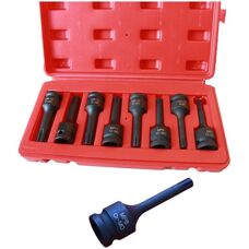 TRADE SHOP TRAESIO - Set Chiavi Bussola Ad Impatto 1/2 MP