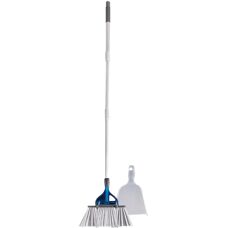 Brunner teleskopisk kost - 69-125cm - Børste
