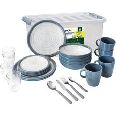 Brunner Set stoviglie da campeggio Toscana All Inclusive